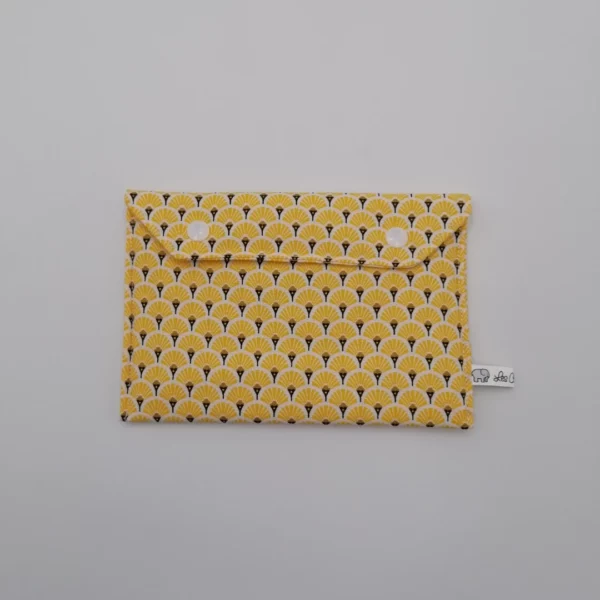 Pochette - Eventail jaune