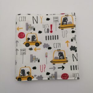 Cahier coloriage - Taxi jaune
