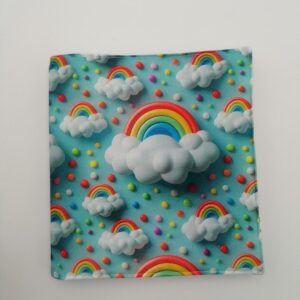 Cahier coloriage - Nuage arc en ciel
