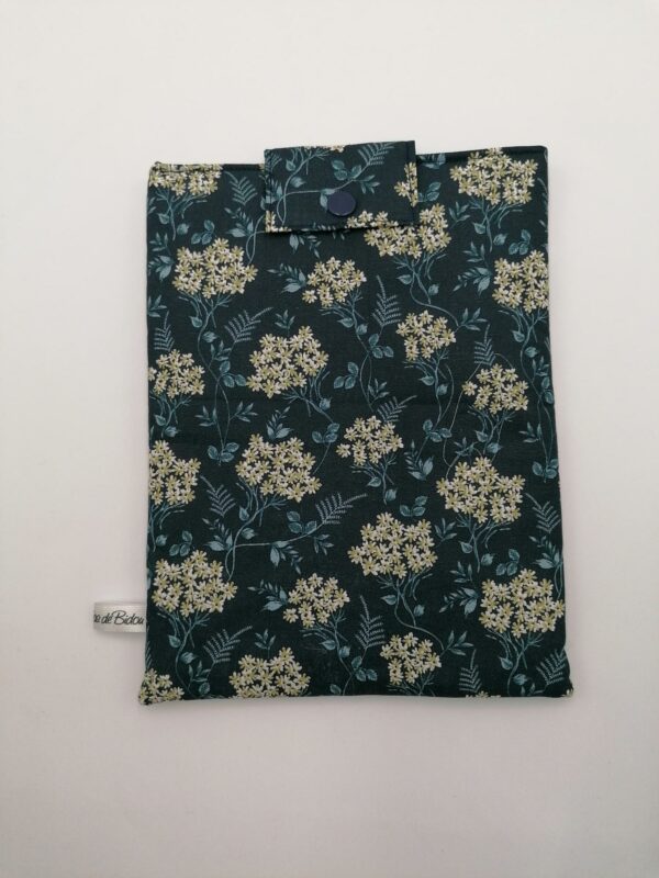 Pochette livre de poche - Bouquets bleu marine