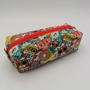 Trousse école - Chat cartoon