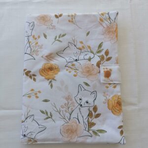 Carnet santé - Renards feuillage