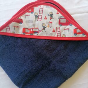 Cape de bain - Pompier / bleu marine
