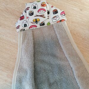 Essuie mains - Sushis beige / Beige