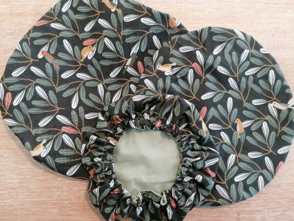 Charlottes alimentaires - Perruches sur feuilles