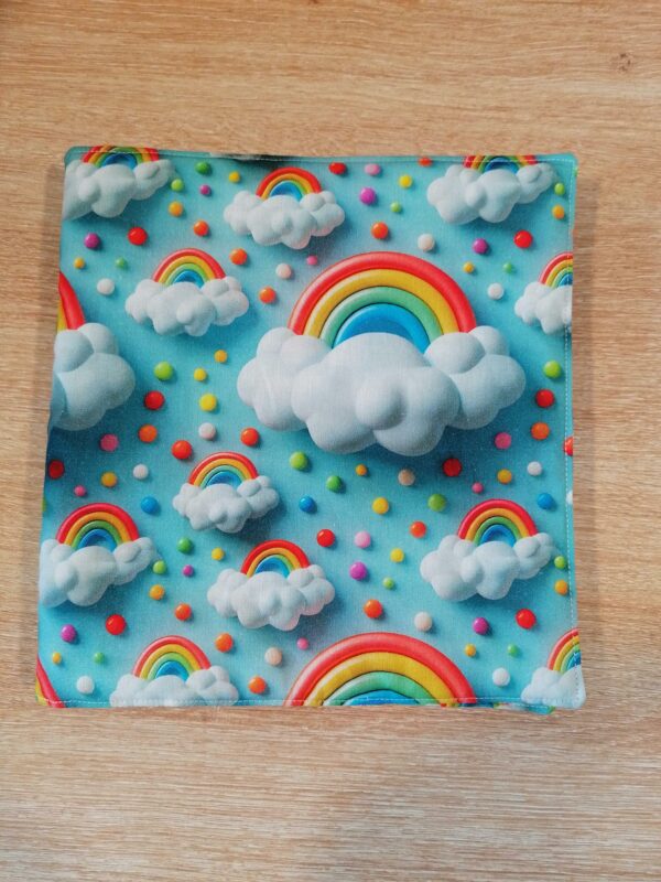 Cahier coloriage - Nuage arc en ciel