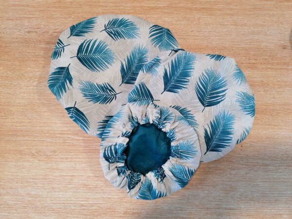 Charlottes alimentaires - Plumes bleu