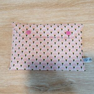 Pochette - Eventail rose