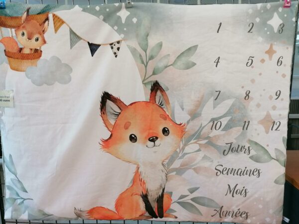 Tapis étape - Renard
