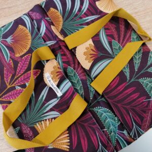 Sac à tarte - Feuillages violet