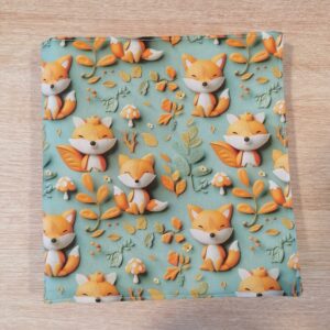 Cahier coloriage - Renards 3d