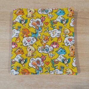 Cahier coloriage - Cartoons jaune