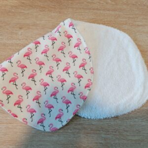 Protège épaule - Flamant rose / blanc