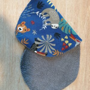 Protège épaule - Jungle bleu / gris