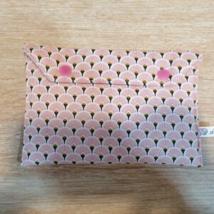 Pochette - Eventail rose