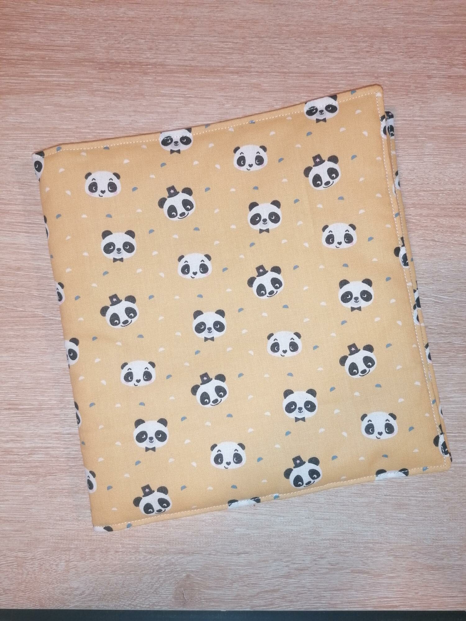 Cahier coloriage - Panda jaune