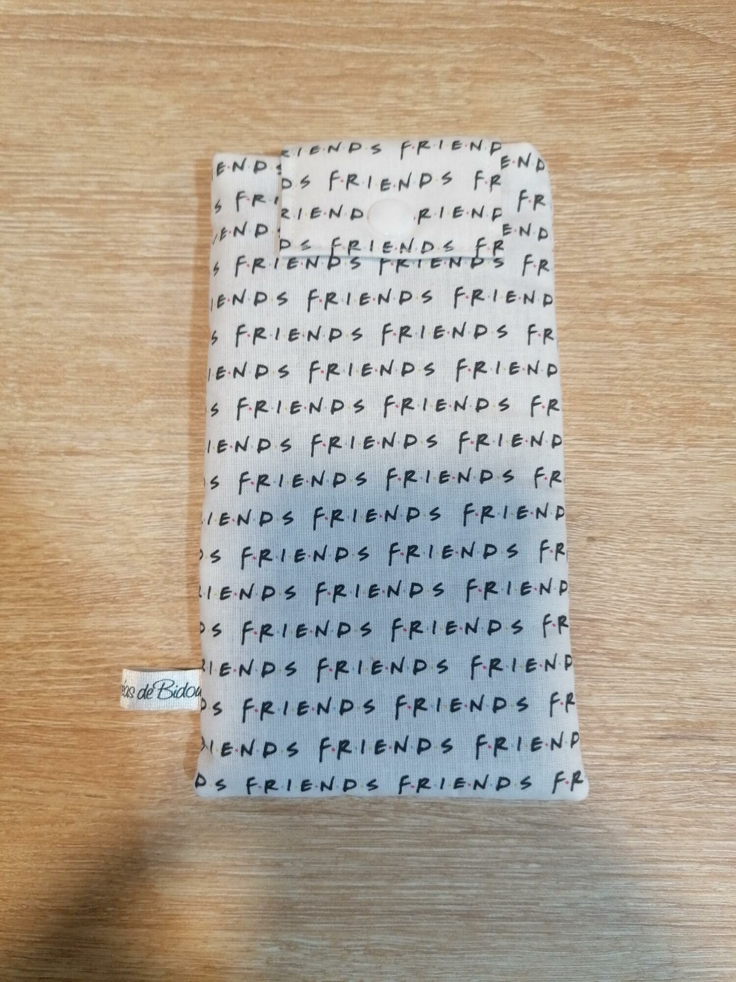 Pochette téléphone - Friends blanc
