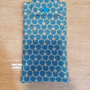Pochette téléphone - Ryad bleu
