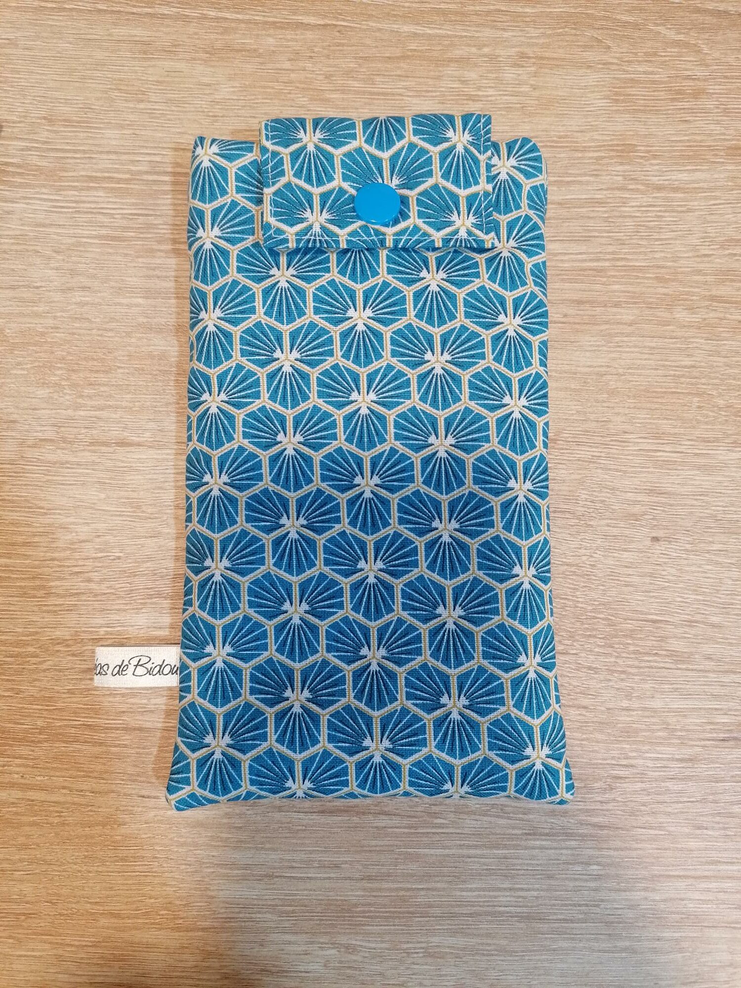 Pochette téléphone - Ryad bleu