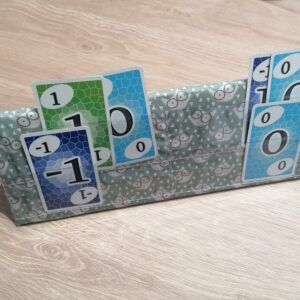 Support à cartes - Foxy vert eau