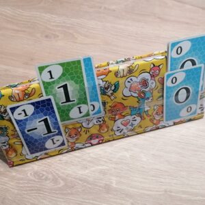 Support à cartes - Cartoons jaune