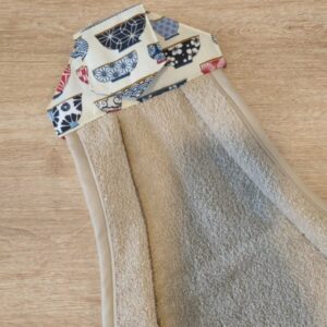 Essuie mains - Bol chinois / beige